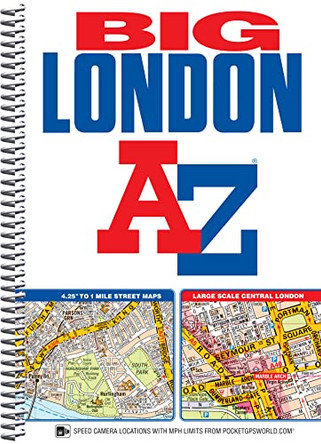 Big London Street Atlas by Geographers' A-Z Map Company 9781843485797 [USED COPY]