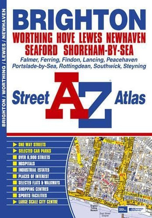 Brighton and Worthing Street Atlas by Great Britain 9781843482901 [USED COPY]