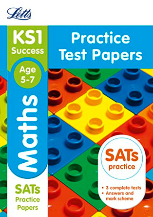 KS1 Maths SATs Practice Test Papers: 2018 tests (Letts KS1 SATs Success) by Letts KS1 9781844198184 [USED COPY]