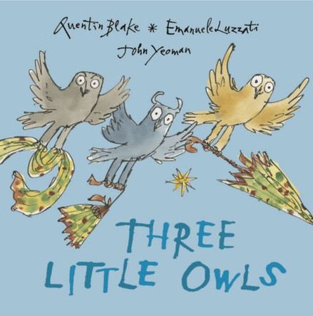 Three Little Owls by Emanuele Luzzati 9781849760805 [USED COPY]