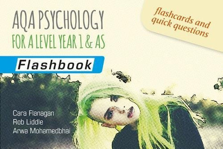 AQA Psychology for A Level Year 1 & AS: Flashbook by Cara Flanagan 9781911208402 [USED COPY]