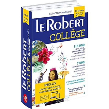 Le Robert College 2021 with Digital Card: With free coded access to the Le Robert site by Alain Rey 9782321015239 [USED COPY]