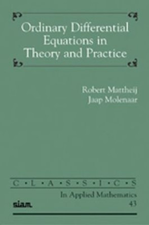 Ordinary Differential Equations in Theory and Practice: No. 43 by Robert Mattheij 9780898715316