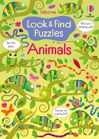 Look and Find Puzzles Animals by Kirsteen Robson 9781801319218
