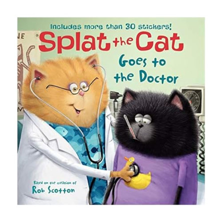 Splat the Cat Goes to the Doctor by Rob Scotton 9780062115881