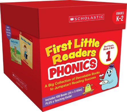 First Little Readers: Phonics Set 1 / Short Vowels, Blends & More (Multiple-Copy Set): A Big Collection of Decodable Books for Beginning Readers by Liza Charlesworth 9798225038984