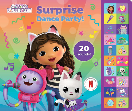 Gabby’s Dollhouse: Surprise Dance Party! Sound Book by PI Kids 9798384603443