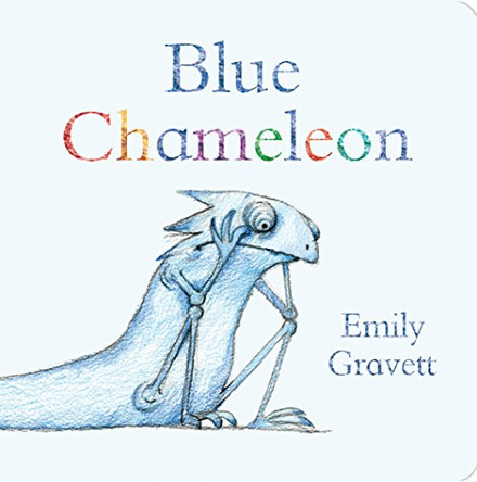 Blue Chameleon by Emily Gravett 9781447218661 [USED COPY]