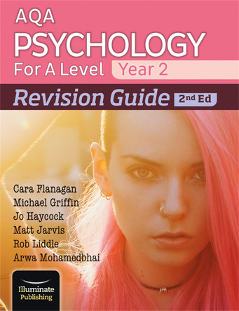 AQA Psychology for A Level Year 2 Revision Guide: 2nd Edition by Arwa Mohamedbhai 9781912820474 [USED COPY]