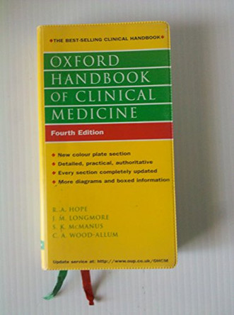 Oxford Handbook of Clinical Medicine by R.A. Hope 9780192627834 [USED COPY]