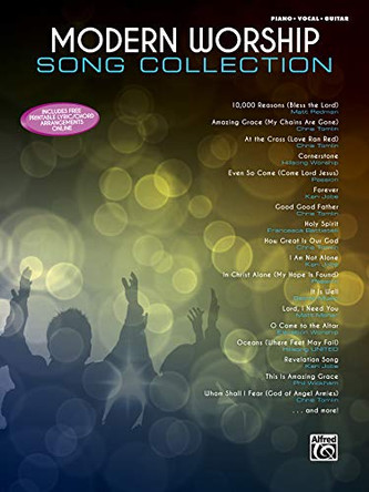 Modern Worship Song Collection: Piano/Vocal/Guitar by Alfred Music 9781470635947