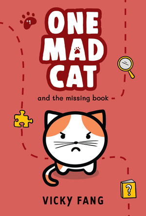 One Mad Cat and the Missing Book by Vicky Fang 9781536239133