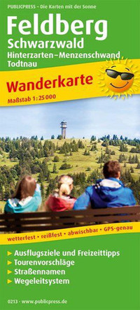 Feldberg, hiking map 1:25,000 9783747302132