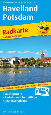 Havelland - Potsdam, cycling map 1:100,000 9783747301791