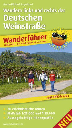 Hiking left and right of the German Wine Route, hiking guide 9783899208214