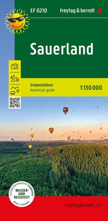 Sauerland Leisure Map: 1:130,000 scale 9783707922745
