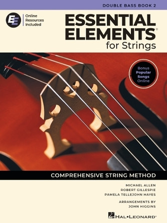 Essential Elements for Strings - Double Bass Bk 2: With Online Resources by Robert Gillespie 9798350136609