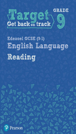 Target Grade 9 Reading Edexcel GCSE (9-1) English Language Workbook: Target Grade 9 Reading Edexcel GCSE (9-1) English Language Workbook by  9780435183271 [USED COPY]
