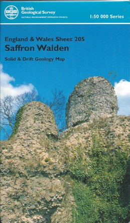Saffron Walden: Solid and Drift Geology Map by  9780751833461
