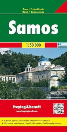 Samos Road Map 1:50 000 9783850845861