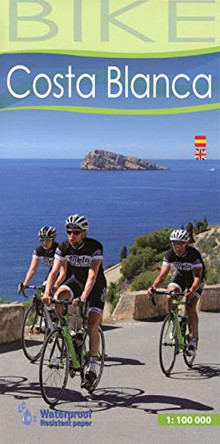 Costa Blanca bicycle map 9788480908023