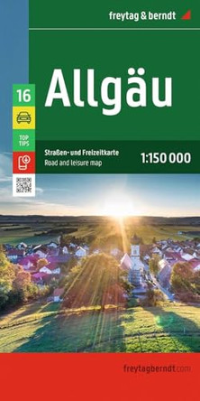 Allgau Road and Leisure Map 9783707922486