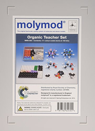Molymod MMS-003: Organic Teacher 111 atom set by Royal Society of Chemistry 9781782624301