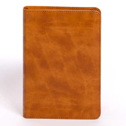 CSB Personal Size Bible, Saddle Leathertouch by Csb Bibles by Holman 9798384525431