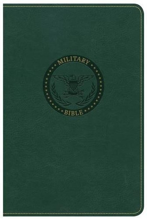 CSB Military Bible, Green LeatherTouch by CSB Bibles by Holman CSB Bibles by Holman 9781433651762