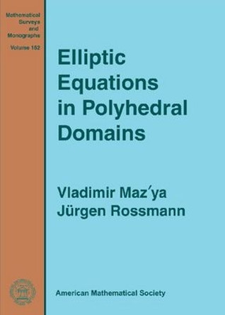 Elliptic Equations in Polyhedral Domains by Vladimir Mazya 9780821849835