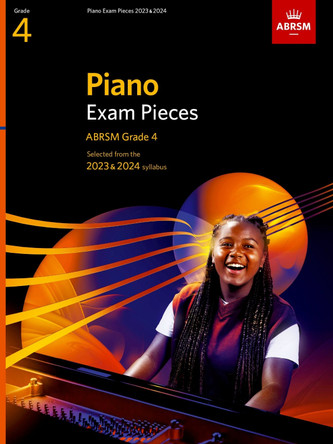 Piano Exam Pieces 2023 & 2024, ABRSM Grade 4: Selected from the 2023 & 2024 syllabus by ABRSM 9781786014573