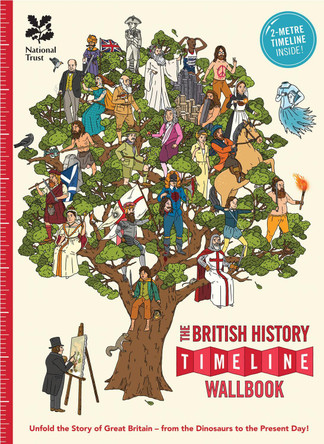 The British History Timeline Wallbook by Christopher Lloyd 9780993019920
