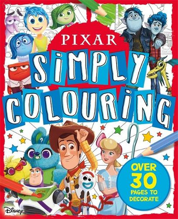 Pixar: Simply Colouring by Igloo Books 9781800220287 [USED COPY]