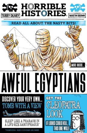 Awful Egyptians (newspaper edition) by Terry Deary 9780702311277 [USED COPY]