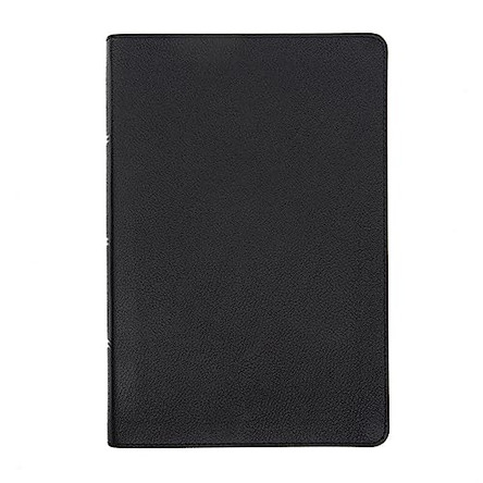 NASB Giant Print Reference Bible, Black Genuine Leather by  9781087766034
