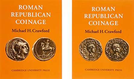 Roman Republican Coinage 2 Volume Paperback Set by Michael H. Crawford 9781108753500