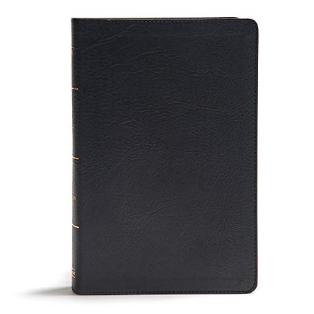 KJV Giant Print Reference Bible, Black LeatherTouch, Indexed by  9781535954129