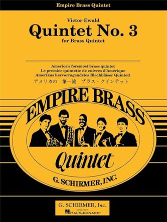 Quintet No. 3: Score and Parts by Ewald Victor 9780793571987