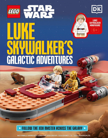 LEGO Star Wars Luke Skywalker's Galactic Adventures by Elizabeth Dowsett 9798217310159