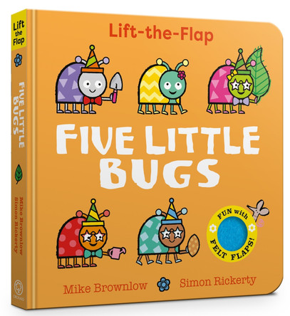 Five Little Bugs: Lift-the-Flap by Mike Brownlow 9781408377741