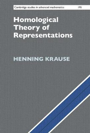 Homological Theory of Representations by Henning Krause