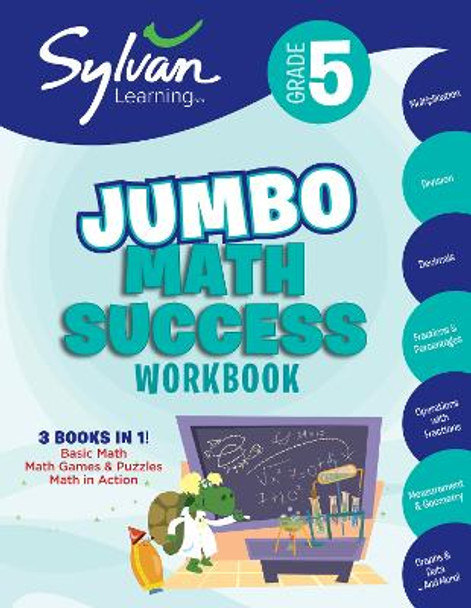 Fifth Grade Super Math Success (Sylvan Super Workbooks) by Sylvan Learning