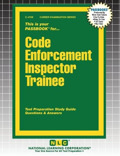 Code Enforcement Inspector Trainee by Passbooks 9781799347699