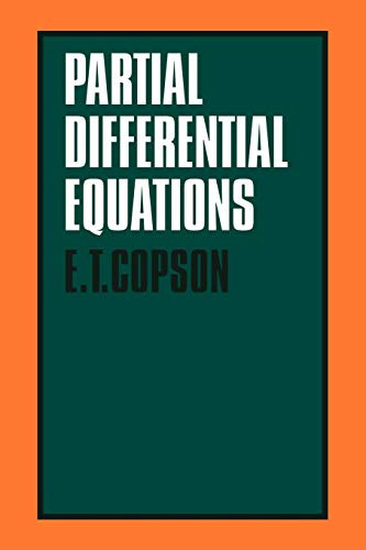 Partial Differential Equations by E. T. Copson 9780521098939
