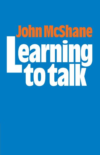 Learning to Talk by John McShane 9780521133845