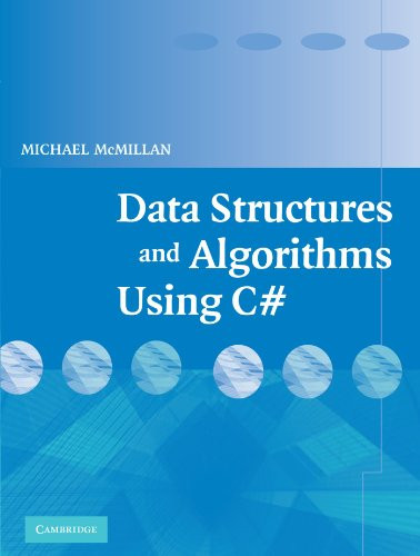 Data Structures and Algorithms Using C# by Michael McMillan 9780521670159