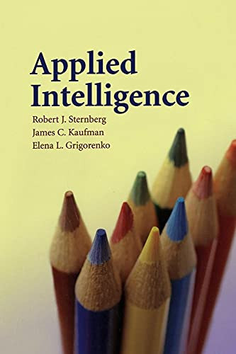 Applied Intelligence by Robert J. Sternberg 9780521884280
