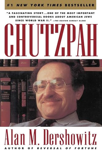 Chutzpah by Alan M. Dershowitz 9780671760892