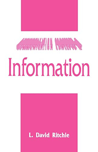 Information by L. David Ritchie 9780803939059
