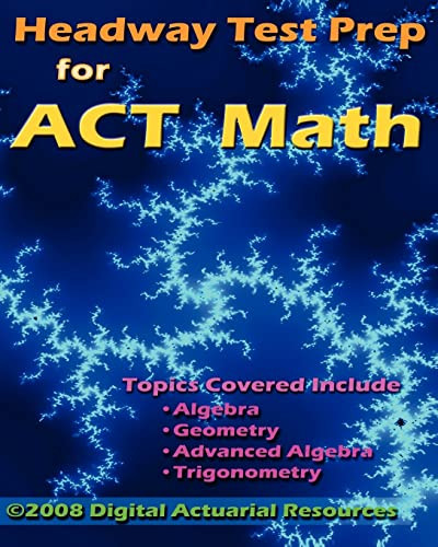 Headway Test Prep For Act Math by Ryan Lloyd 9780979807183
